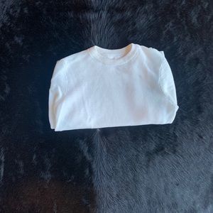 Thick reverse stitch sweater